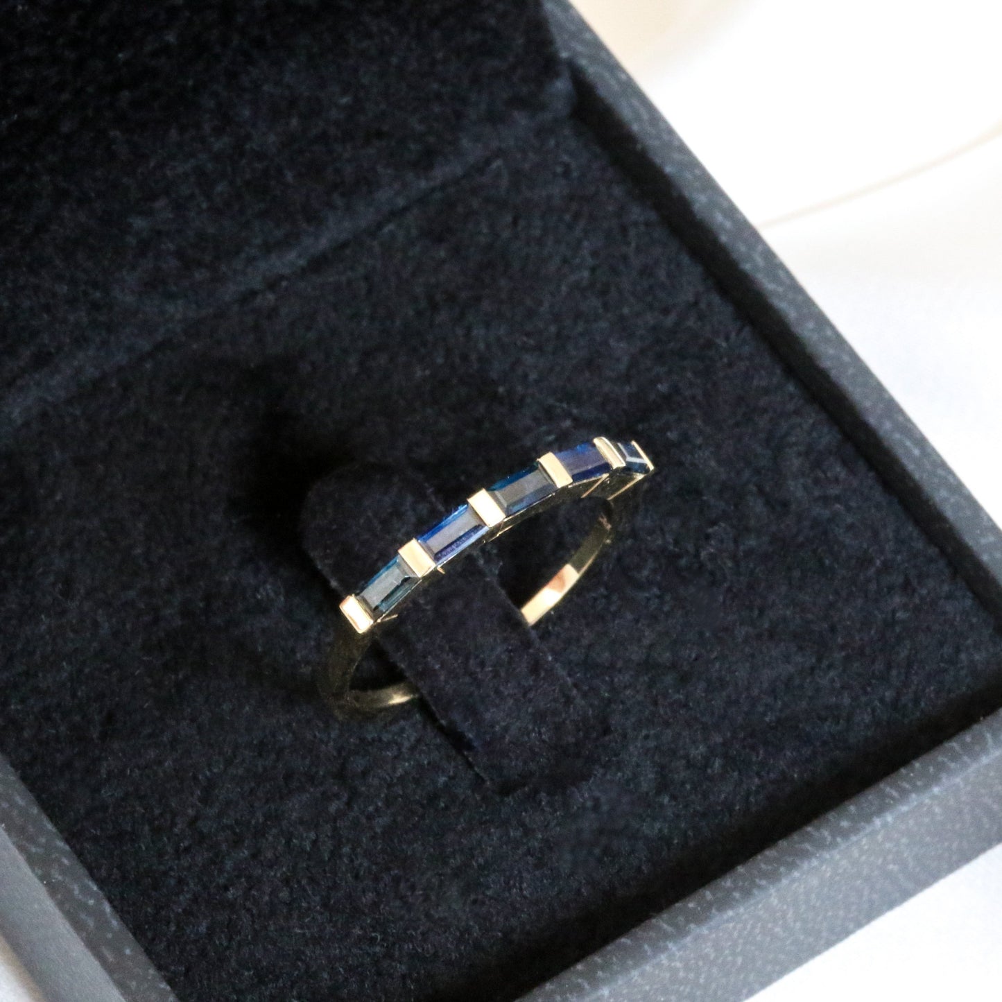 Altair Ring - Blue Sapphires